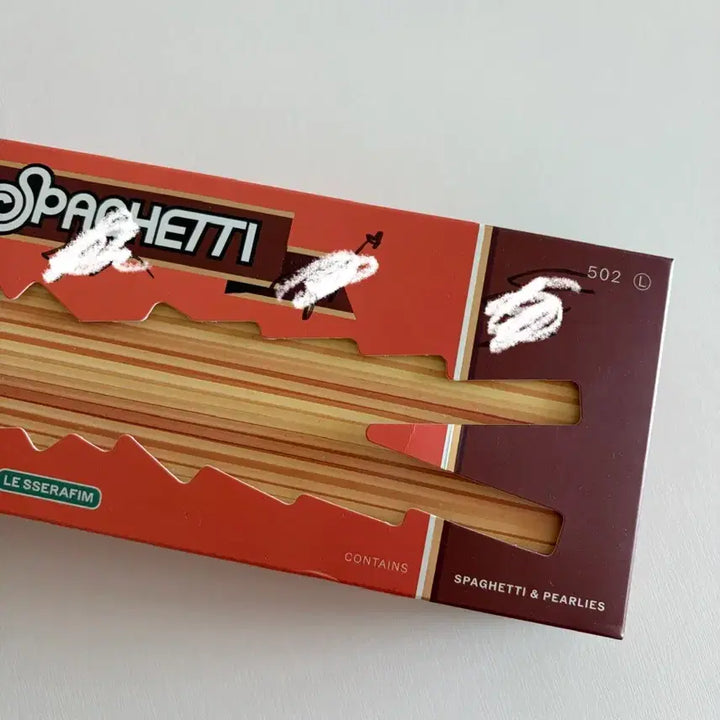 [BUNJANG] Le Sserafim Single 1st Album Spaghetti Signed Album / 르세라핌 싱글1집 스파게티 싸인 앨범