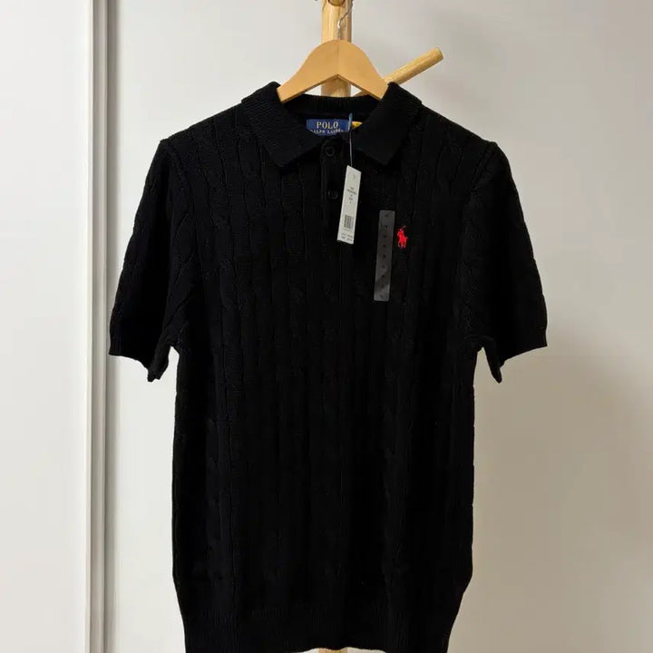 [SOLD OUT] 폴로 남성용 반팔니트 카라티 (블랙/화이트)