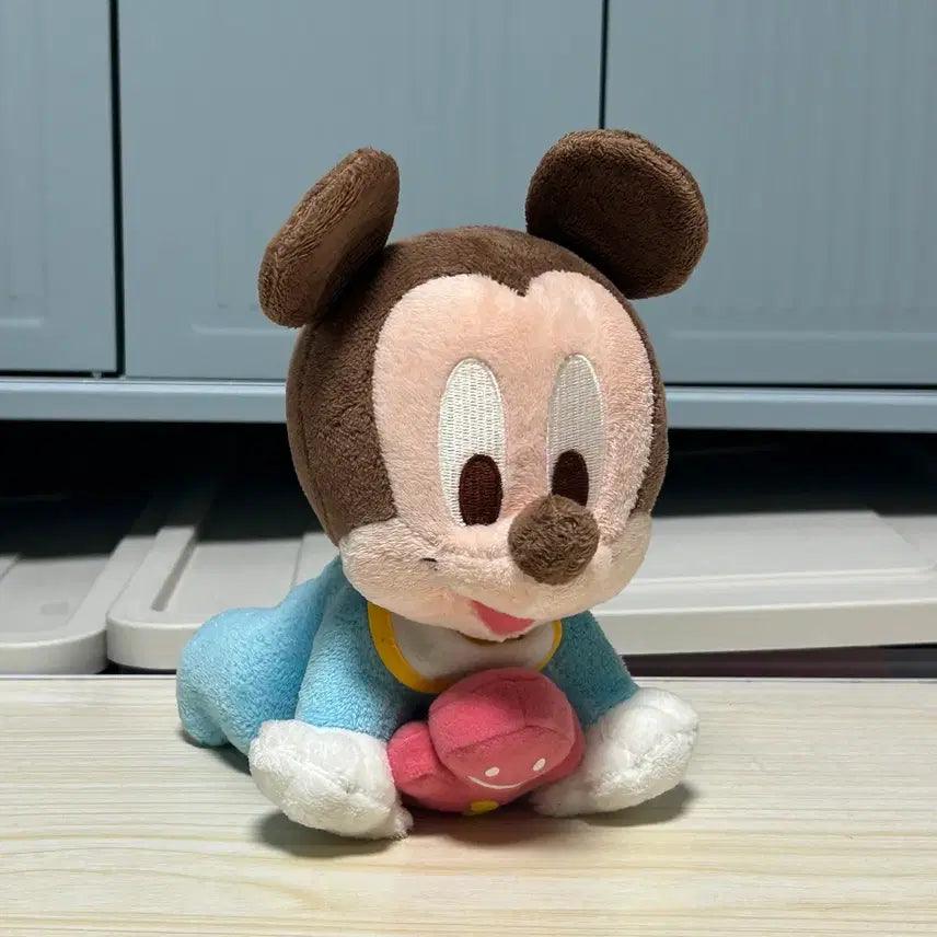 [BUNJANG] Disney Baby Mickey Mouse Plush Doll / 디즈니 베이비 미키 인형