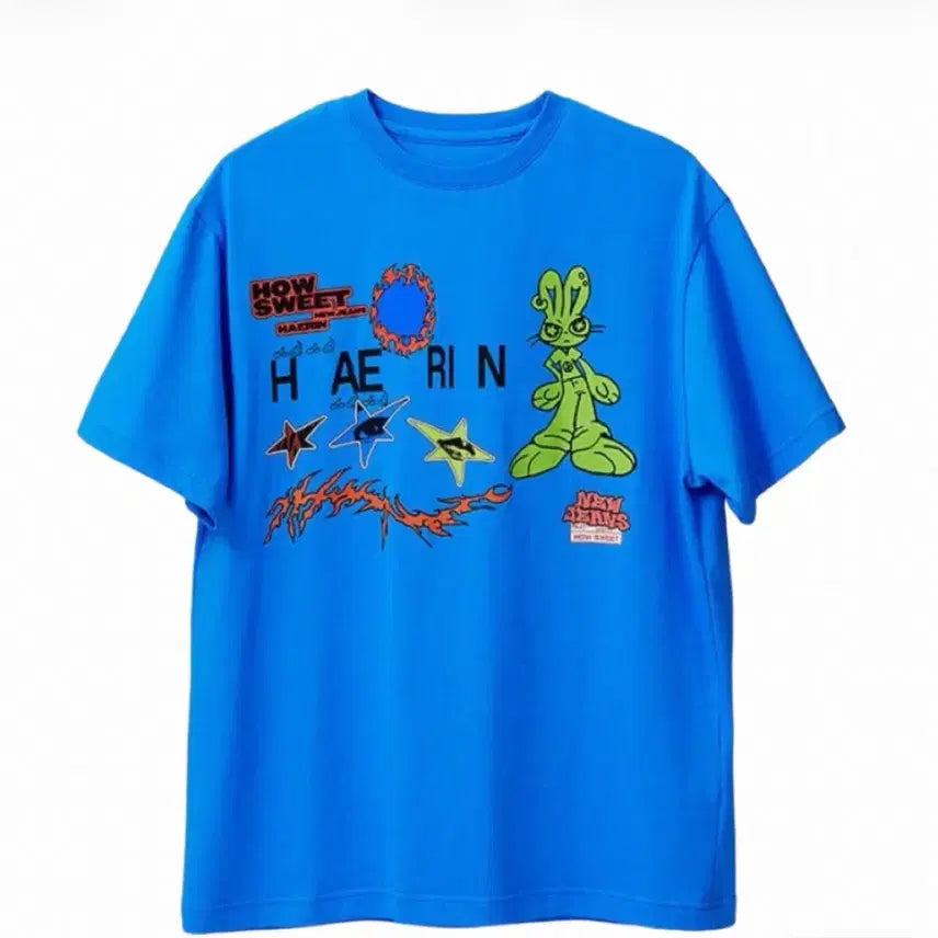 [BUNJANG] NewJeans Haus Weit T-Shirt Haerin M / (새상품) 뉴진스 하우스윗 티셔츠 해린 M