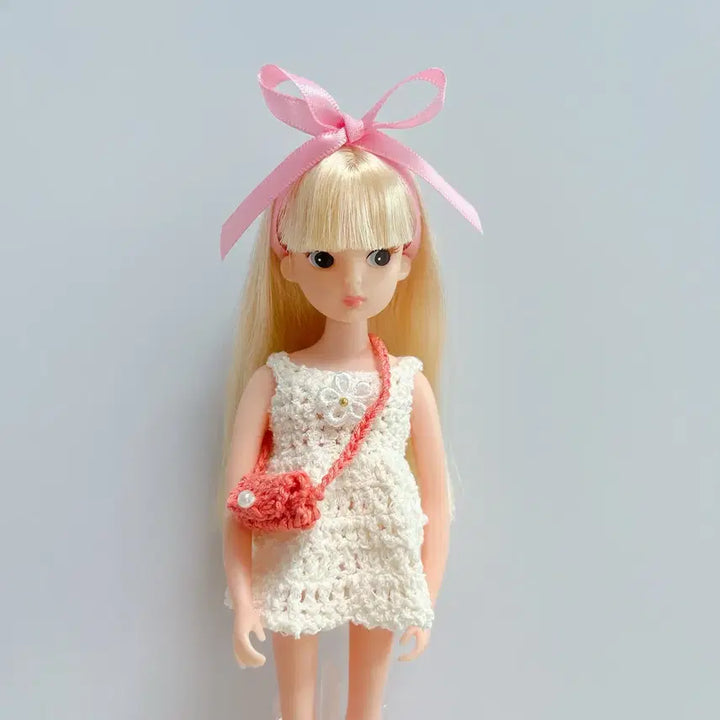 [BUNJANG] Reproduction Doll Dress and Crossbody Bag Set / 복각리카 원피스/크로스백 set
