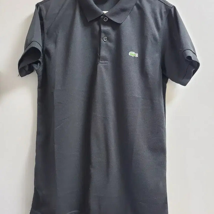 [SOLD OUT] 라코스테 블랙  반팔 카라티