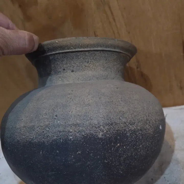 [BUNJANG] Original Silla Dynasty Pottery Short-Necked Jar (1200 Years) / 1200년 오리지날 신라토기 단경호