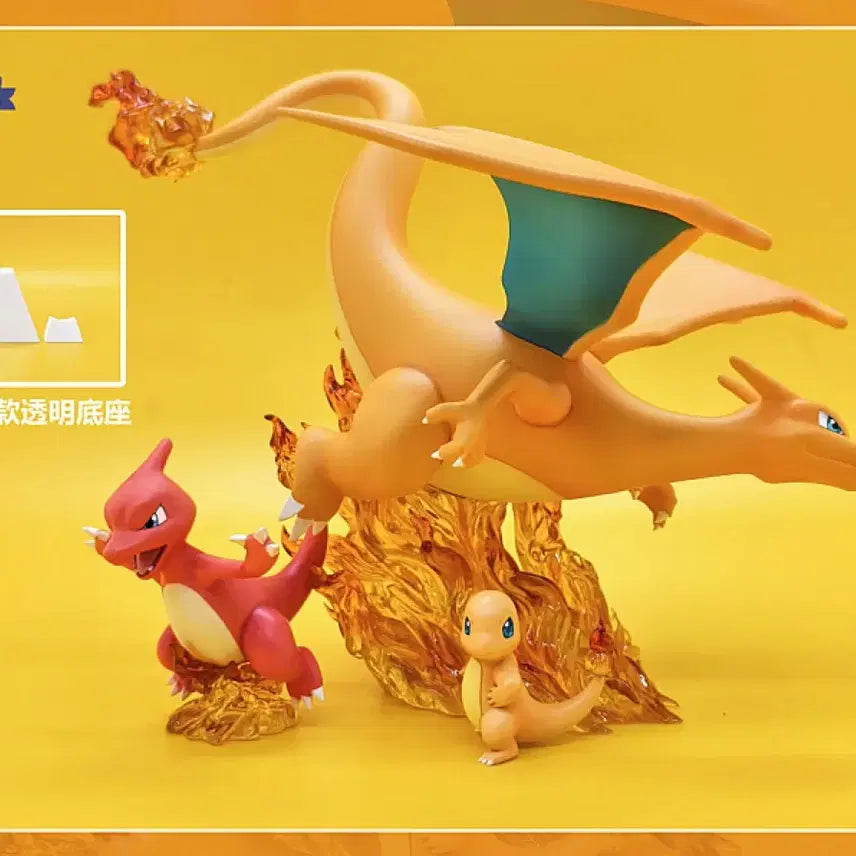 [BUNJANG] Pokemon Scale World Charizard Evolution Set / 포켓몬 스케일월드 Moment 리자몽 세트 미개봉 새제품