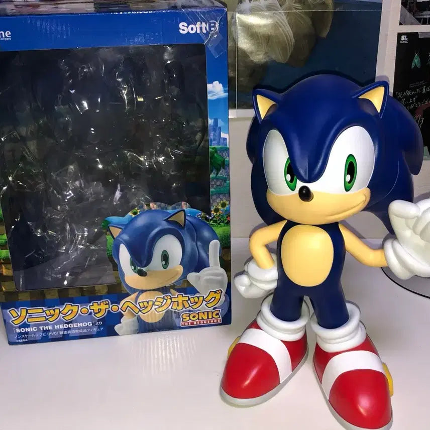 [BUNJANG] BellFine Sofubi Sonic the Hedgehog Figure / 벨파인 소프비 소닉 더 헤지혹 피규어