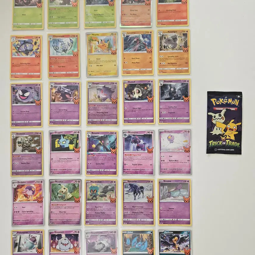 [BUNJANG] Pokemon Halloween Set Pikachu, Mimikyu, Gengar - Trick or Trade 2023 / 포켓몬카드 할로윈 세트 피카츄 따라큐 팬텀