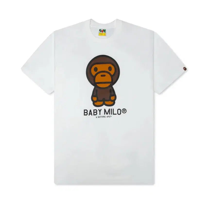 [SOLD OUT] 베이프 베이비 남여공용 기본반팔티 (블랙/화이트)