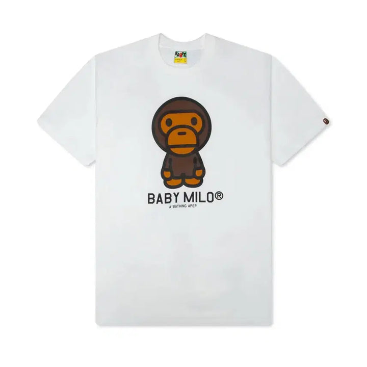 [SOLD OUT] 베이프 베이비 남여공용 기본반팔티 (블랙/화이트)