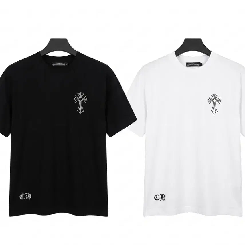 [SOLD OUT] 크롬하츠 남여공용 기본 반팔티 (블랙/화이트)