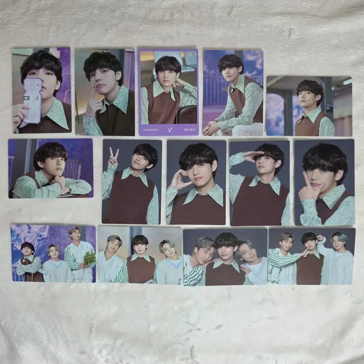 [BUNJANG] BTS V Taehyung "Into the Cosmos" Photocard Set Bundle / BTS 소우주 뷔 V 태형 포토카드 드볼 세트 일괄 판매 양도 방탄소년단 포카