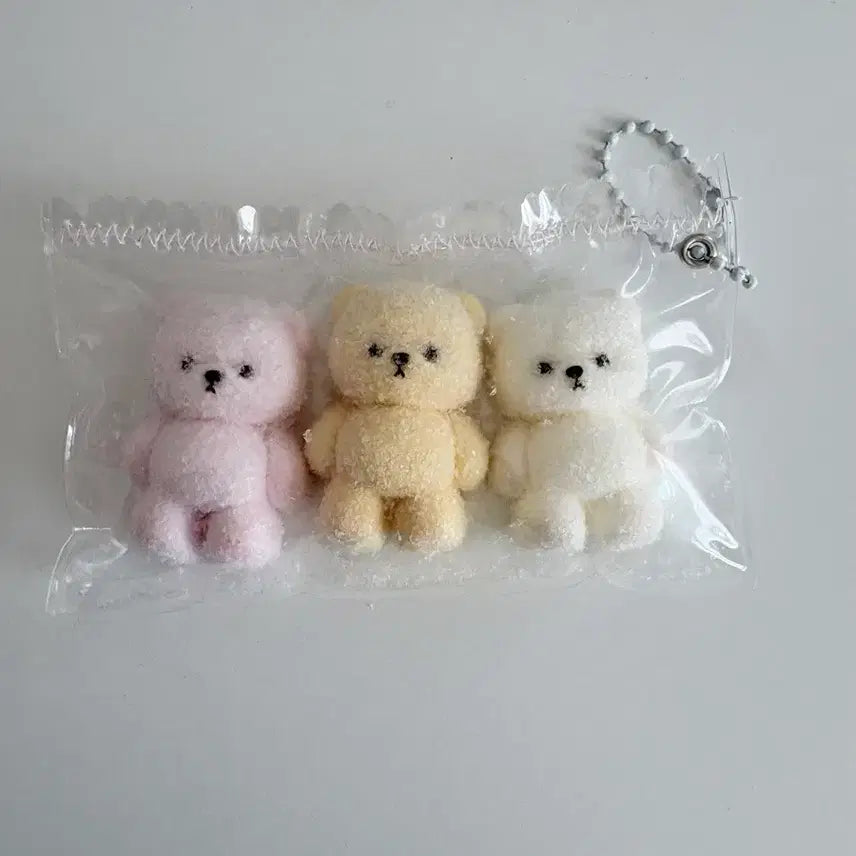 [BUNJANG] Snowflake Bear Squishy Plush Toy / 눈꽃 곰돌이 말랑이