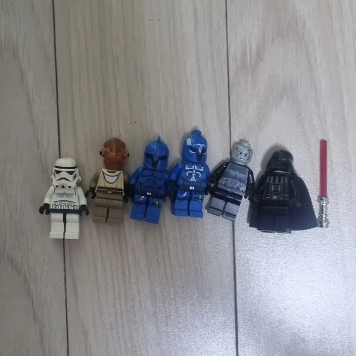 [BUNJANG] LEGO Star Wars Minifigures Lot of 6 / 레고 스타워즈 미니피규어 6개