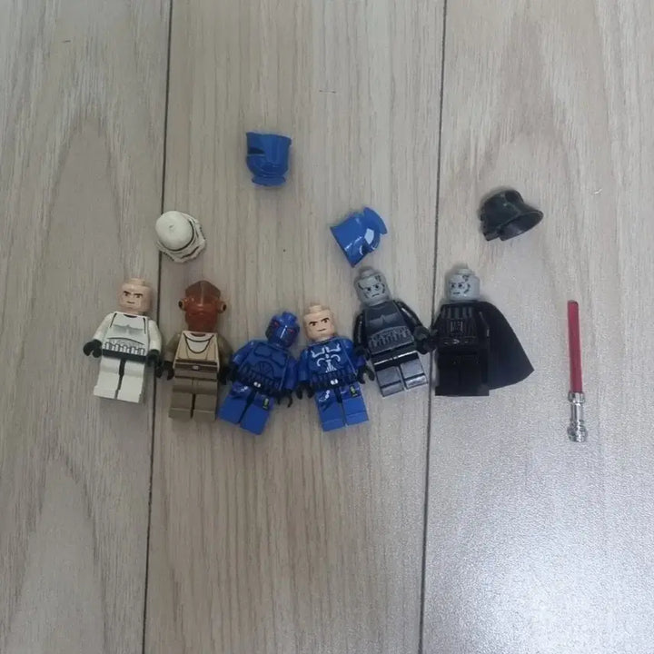 [BUNJANG] LEGO Star Wars Minifigures Lot of 6 / 레고 스타워즈 미니피규어 6개
