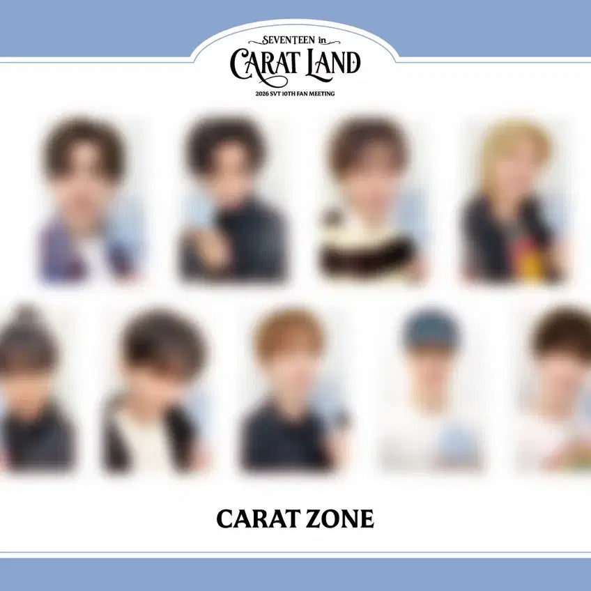 [BUNJANG] 2026 Caratland Carat Zone Photocard Split Set / 2026캐럿랜드 캐럿존 포카 분철
