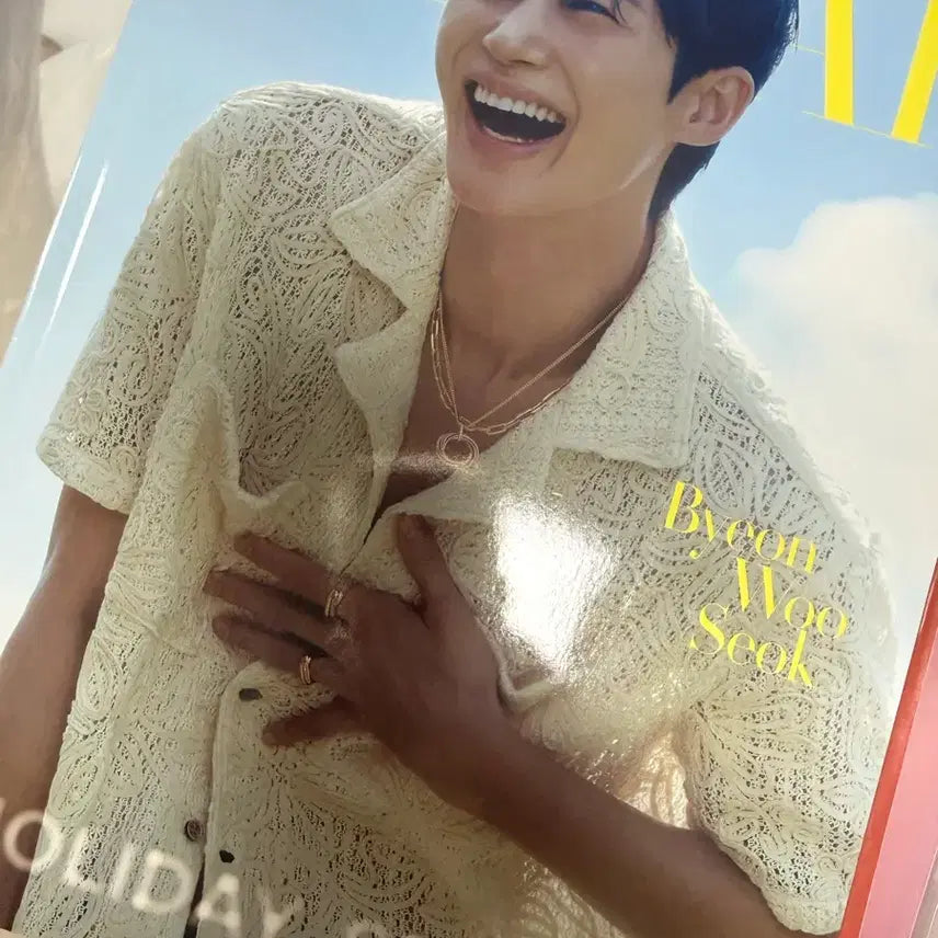 [BUNJANG] Byeon Woo Seok Bazaar Magazine Photocard Set / 변우석 바자 잡지 화보 (포카포함)