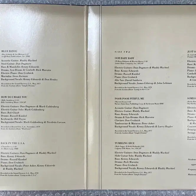 [BUNJANG] Linda Ronstadt Greatest Hits Vol. 2 LP / Linda Ronstadt / Greatest Hits Vol.2 엘피