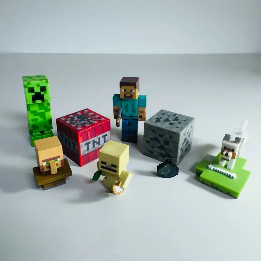[BUNJANG] Minecraft Figure Bundle Set / 마인크래프트 피규어 일괄 팝니다