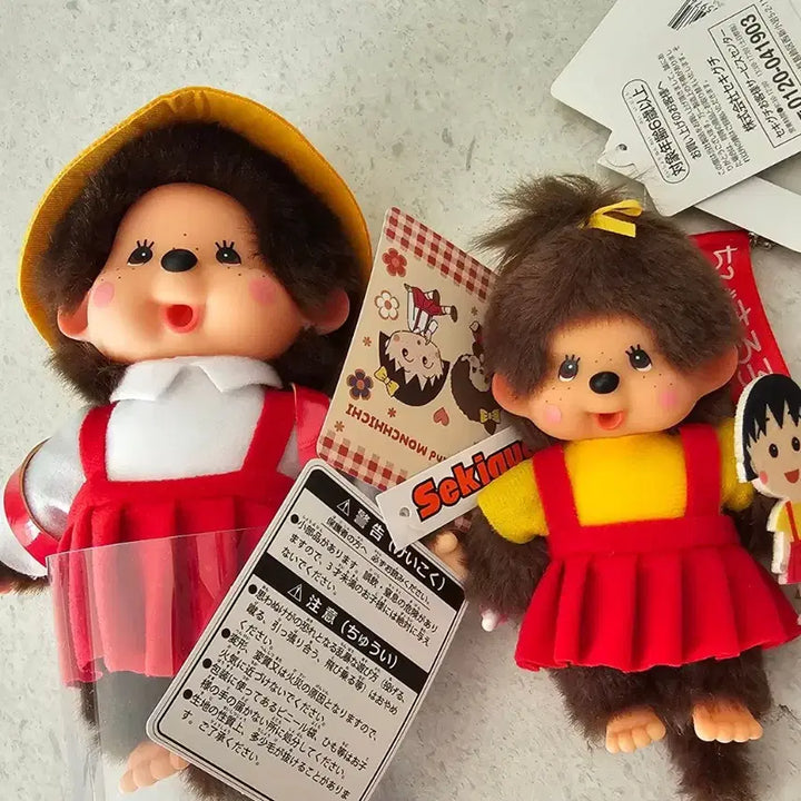 [BUNJANG] Maruco Collaboration Series Monchhichi Set / (최저가 토일만)마루코 콜라보 시리즈 몬치치 세트 정품 완전 새상품