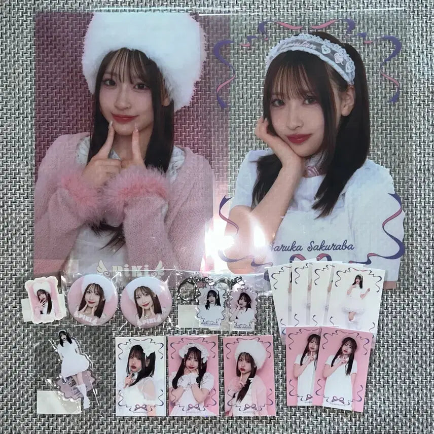 [BUNJANG] Cute Street Sakuraba Haruka Piccchi Kuji Bundle Set / 큐티스트리트 큐스토 사쿠라바 하루카 파루땅 피키 쿠지 굿즈 일괄