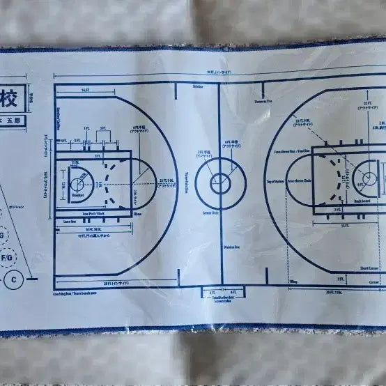 [BUNJANG] Slam Dunk Unofficial Goods Desk Mat / 슬램덩크 비공식 굿즈 장패드 양도