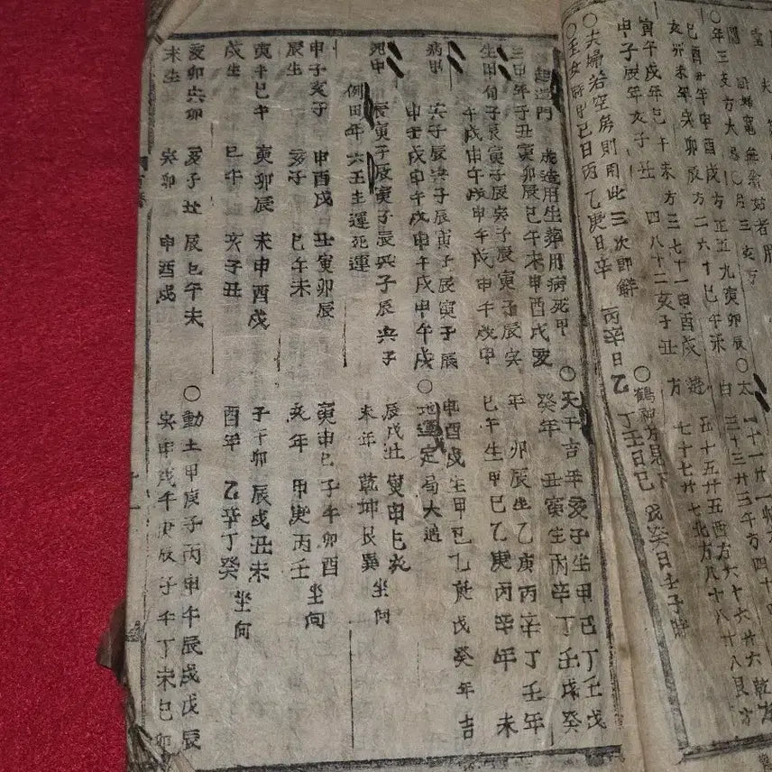 [BUNJANG] Rare 1930 Korean Traditional Almanac Refusing Japanese Imperial Year / [일제저항사료/희귀고서] 1930년 일제 연호 거부하고 융희 24년 표기