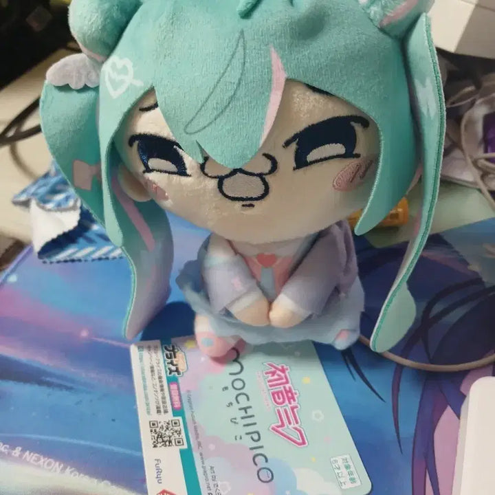[BUNJANG] Furyu Hatsune Miku Mocchi-Pico Plush Doll / 후류 하츠네 미쿠 모찌피코 인형