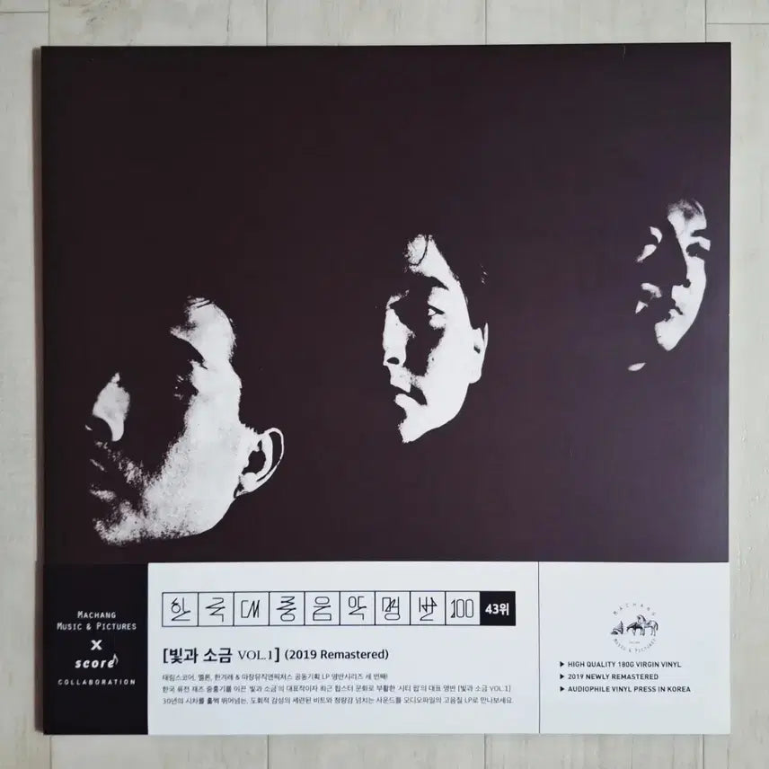 [BUNJANG] Light &amp; Salt 1st Album LP Black Edition / 빛과 소금 1집  LP 블랙반