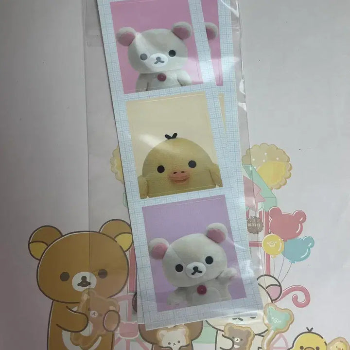 [BUNJANG] Rilakkuma Korilakkuma Photo Sticker / 코리락쿠마 포토 스티커
