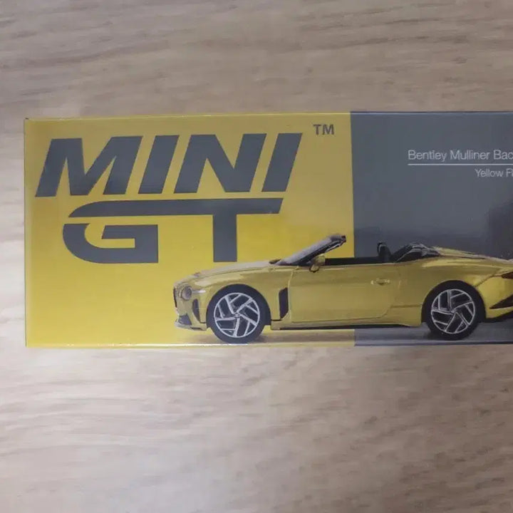 [BUNJANG] Mini GT 406 Bentley Mulliner Bacalar Yellow Flame / 미니지티 406 벤틀리 뮬리너 바칼라