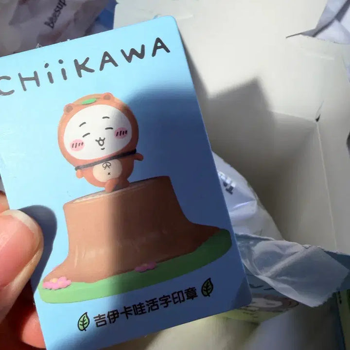 [BUNJANG] Cheekawaii Stamp Collection Set (2 Types) / 치이카와 스탬프 컬렉션 2종 일괄