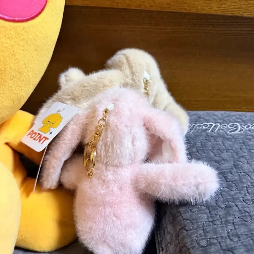 [SOLD OUT] 토끼 인형 핑크/베이지(합친가격)