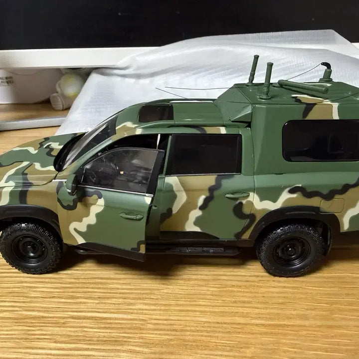 [BUNJANG] Rexton Sports Military Minicar Diecast Model / 렉스턴 스포츠 밀리터리 미니카. 다이캐스트