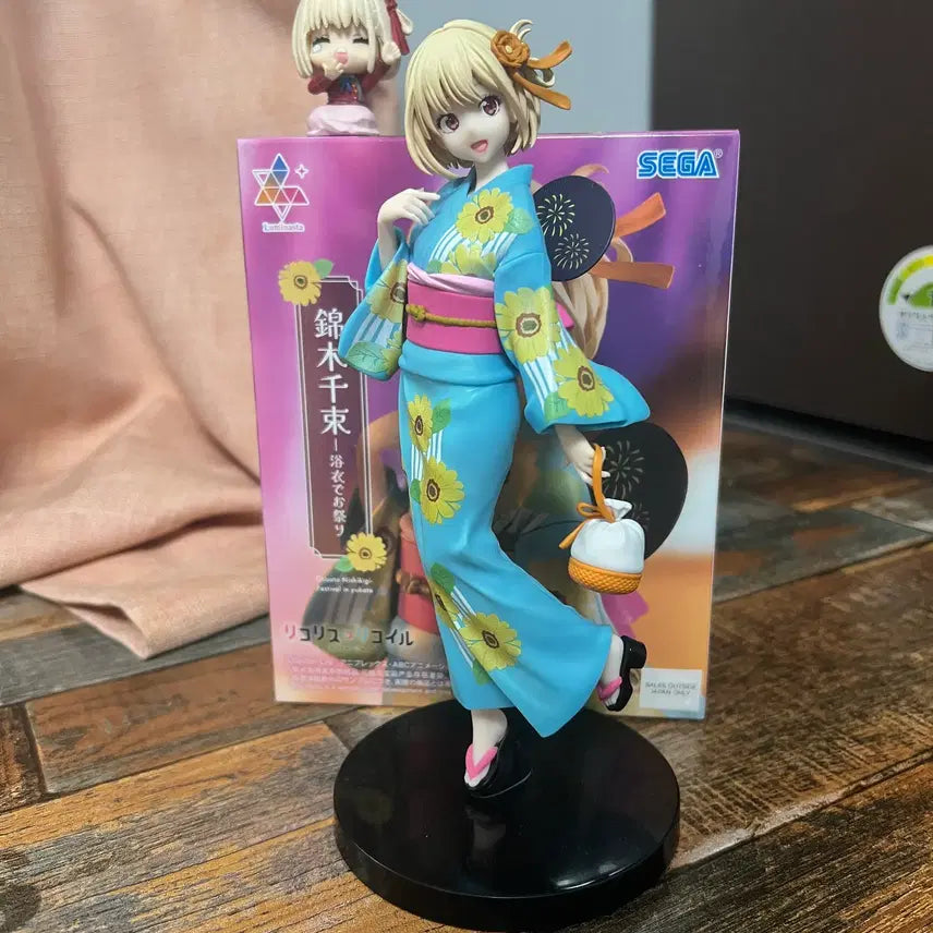 [BUNJANG] Sega Lycoris Recoil Chisato Yukata Figure Full Box / 급처) 리코리스 리코일 치사토 피규어 풀박스