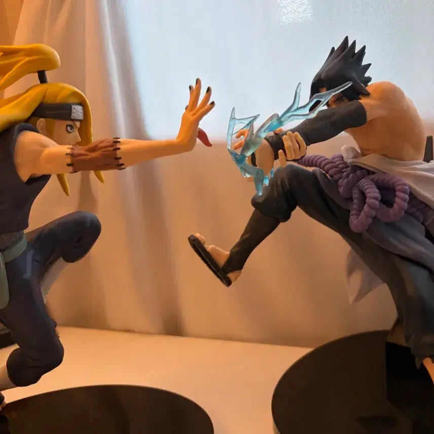 [BUNJANG] Bundle Set Naruto Vibration Stars Sasuke &amp; Deidara Figures / 일괄)나루토 바이브레이션 스타즈 사스케 데이다라 피규어