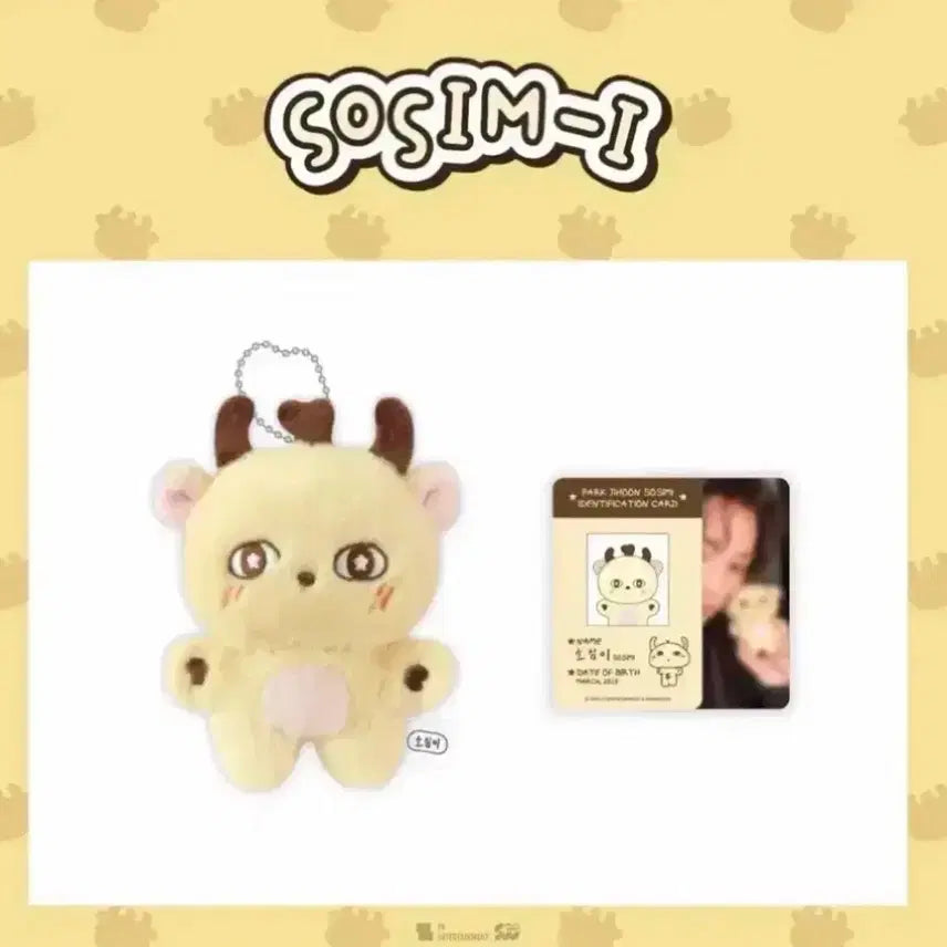 [BUNJANG] Park Jihoon Sosimi Photocard Holder / 박지훈 소심이 판매