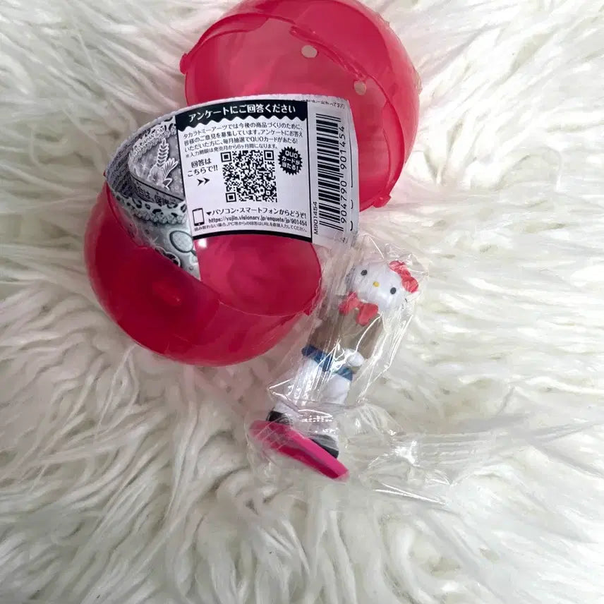 [BUNJANG] Sanrio Hello Kitty Style Up Long Legs Figure Gacha (School Uniform Ver.) / 산리오 헬로키티 키티 스타일업 롱다리 피규어 가챠 교복확정