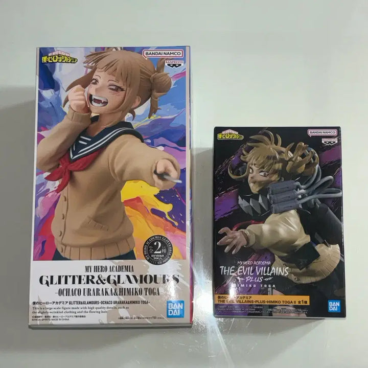 [BUNJANG] My Hero Academia Himiko Toga Figure 2-Set (Sealed) / 나의 히어로 아카데미아 토가 히미코 피규어 2종 세트 미개봉