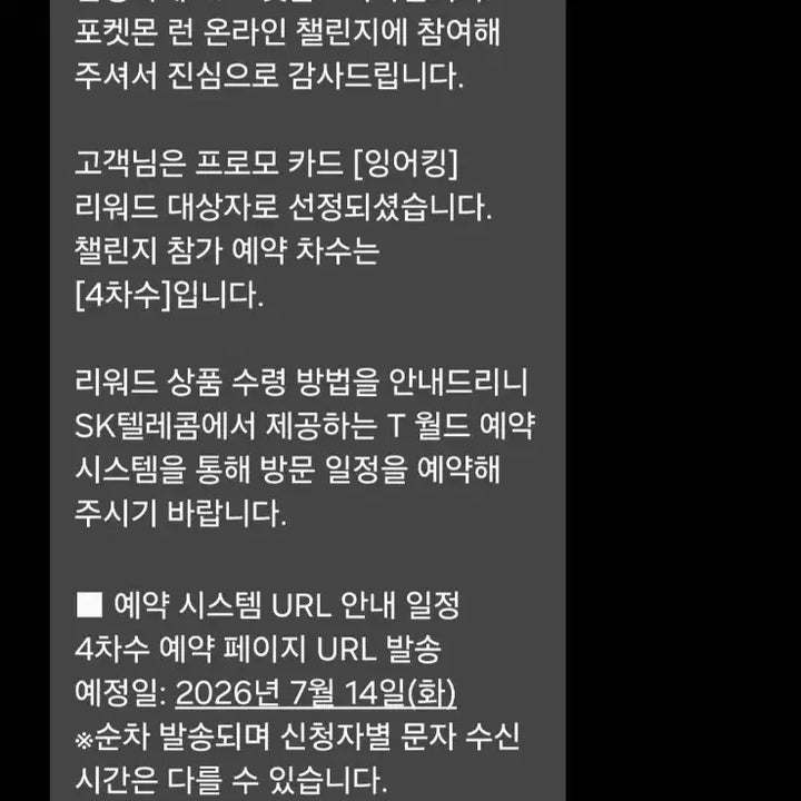 [BUNJANG] Run Day Event Gyarados Promo Card / 런데이 이벤트 잉어킹 프로모카드