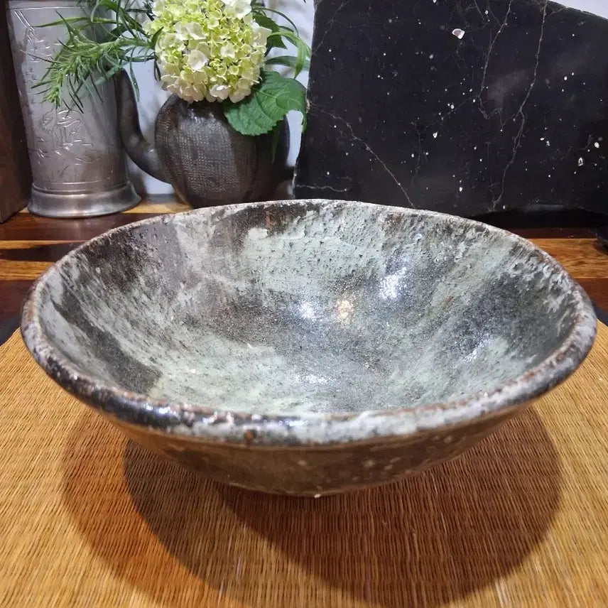 [BUNJANG] Godeokwoo Celadon Ceramic Bowl / 장작가마 고덕우 도자기