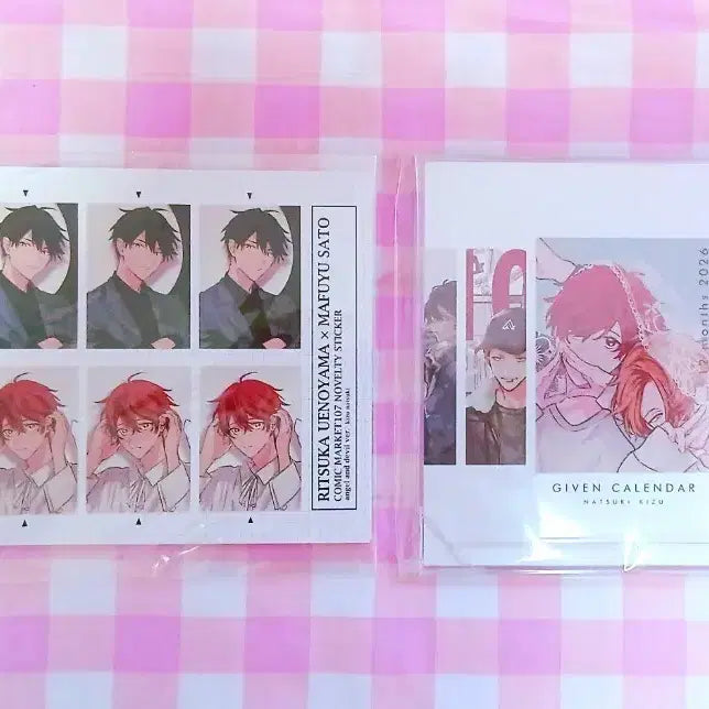 [BUNJANG] Given 2026 Calendar (Special Edition: ID Photo Style Sticker) / 기븐 2026 캘린더 (특전 : 증명사진풍 스티커)