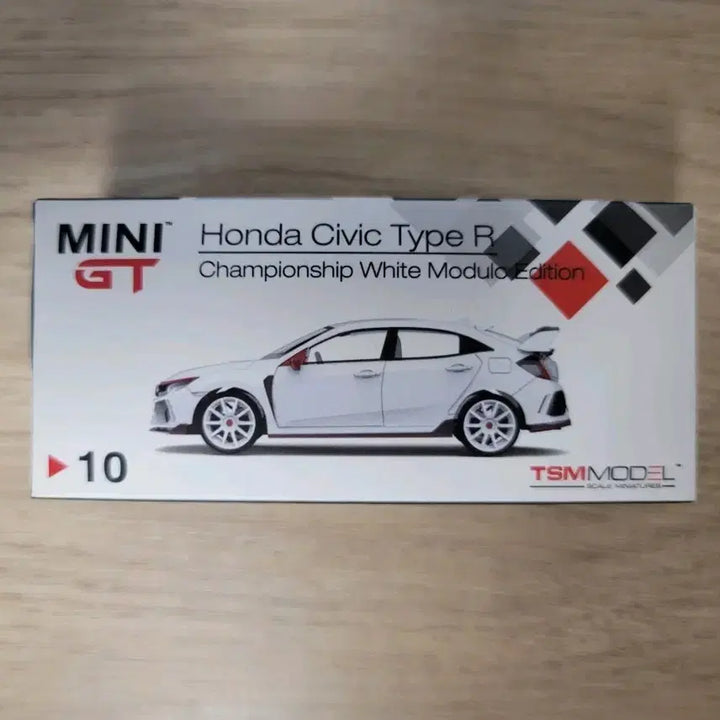[BUNJANG] MINI GT 1:64 Honda Civic Type R Championship White Modulo Edition / 미니지티 10 혼다 시빅 타입R 챔피언십 화이트 모듈로 에디션