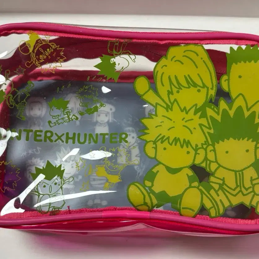 [BUNJANG] Hunter x Hunter Jump Shop Clear Pouch / 헌터헌터 헌헌 점프샵 투명 파우치 양도 판매