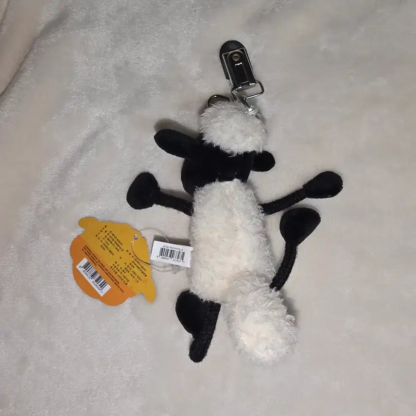 [BUNJANG] Shawn the Sheep Lamb Plush Keychain / 새상품/정품 숀더쉽 양 인형 키링 동물인형