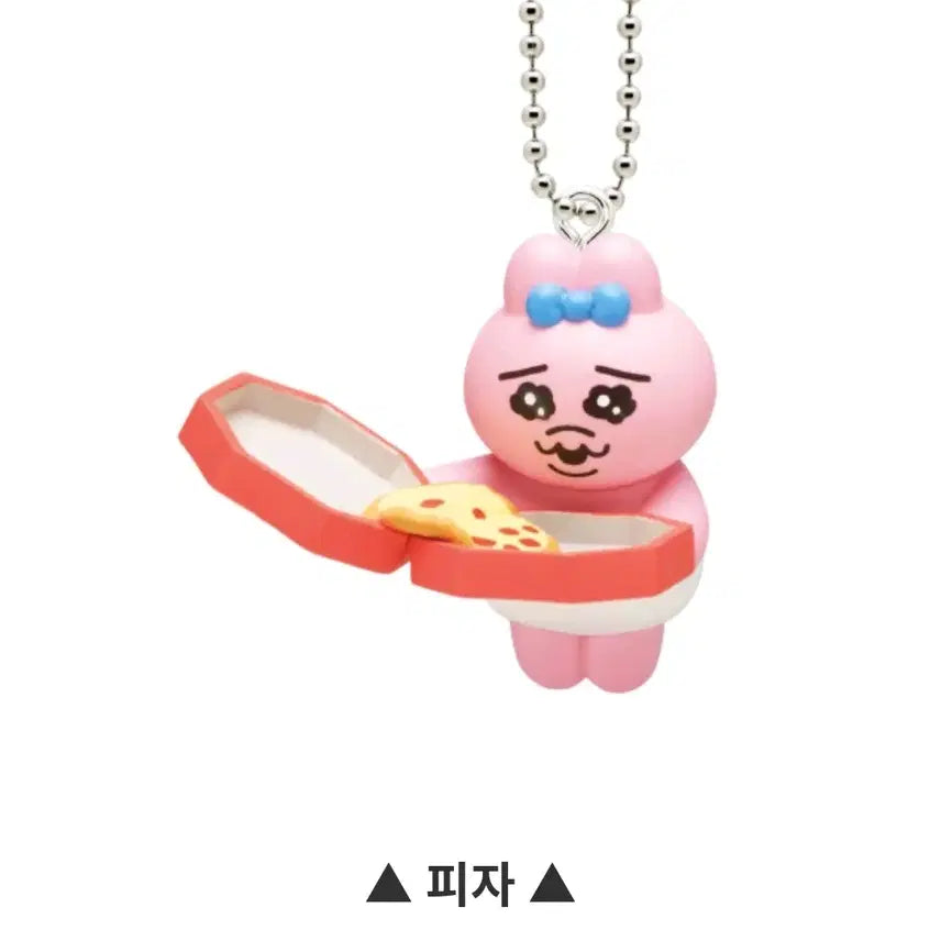[BUNJANG] Pantsu Usagi Food Full Set Mascot Keychain / 빤쮸토끼 오빤쮸 우사기 음식 가득 마스코트 키링6종풀셋