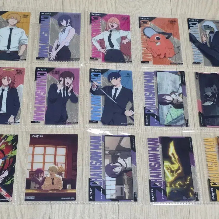 [BUNJANG] Chainsaw Man Character Card Bundle Set / 체인소맨 카드 일괄