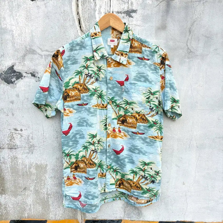 [SOLD OUT] Levis 리바이스 하와이안 반팔 셔츠