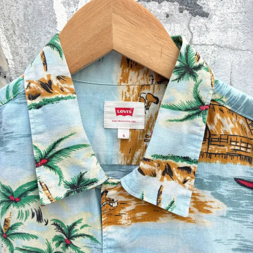 [SOLD OUT] Levis 리바이스 하와이안 반팔 셔츠
