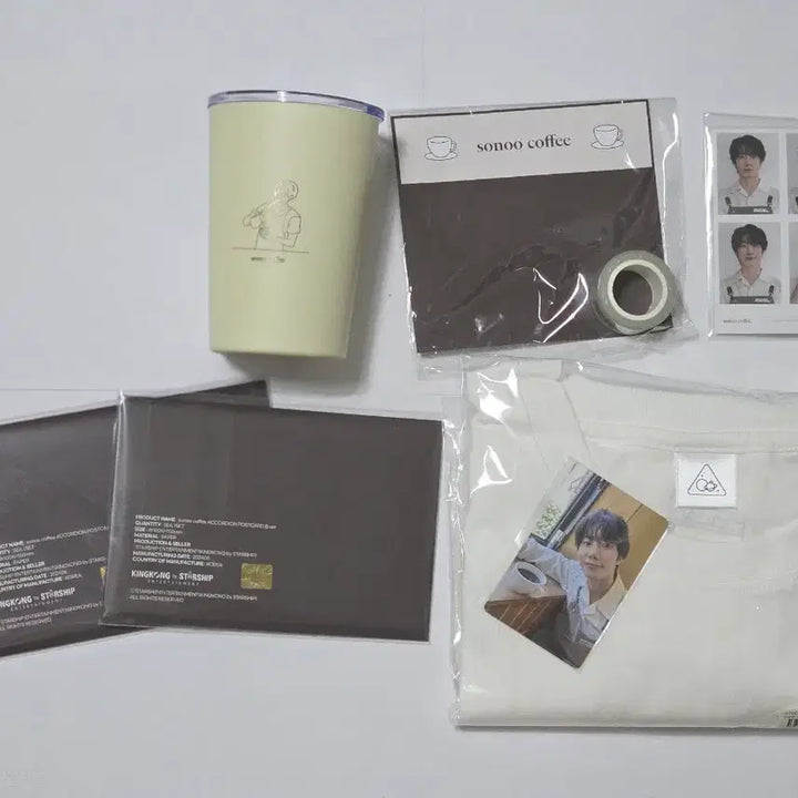 [BUNJANG] Son Woo Hyun Popup Coffee Goods Bundle Set / 손우현 팝업커피 굿즈