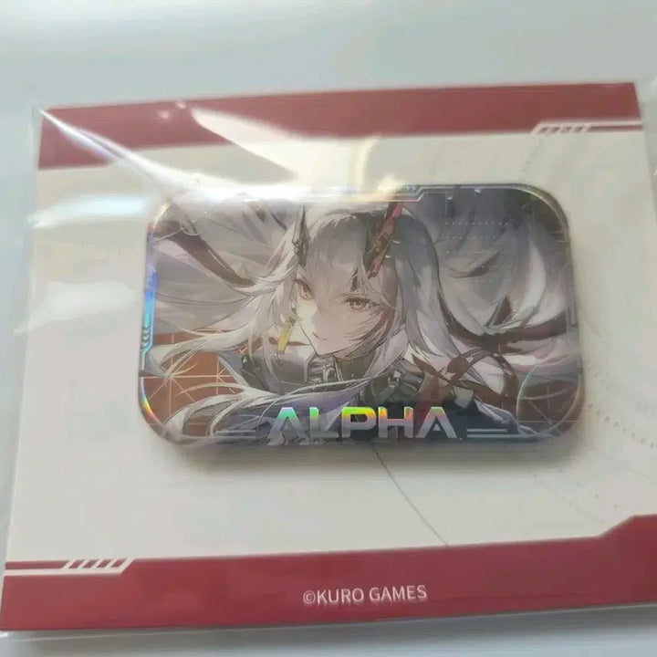 [BUNJANG] Furnishing Alpha Operation Descent Can Badge / 퍼니싱 알파의 강림 작전 캔뱃지