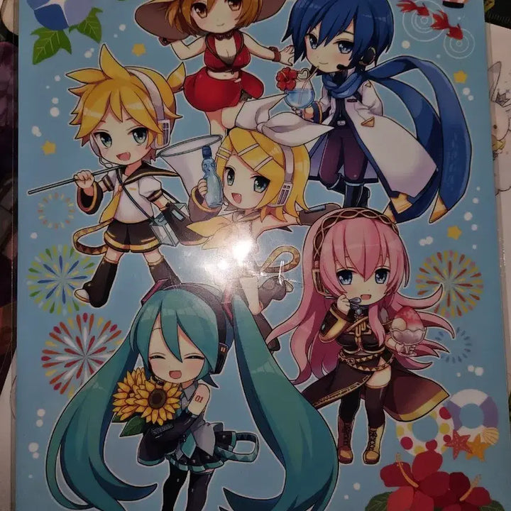 [BUNJANG] Hatsune Miku Seasonal Concept Clear File / 하츠네 미쿠 계절컨셉 클리어파일